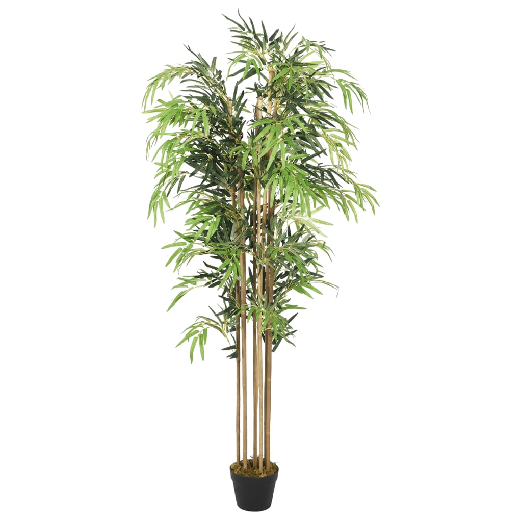 Bambou Artificiel 1605 Feuilles 180 cm Vert