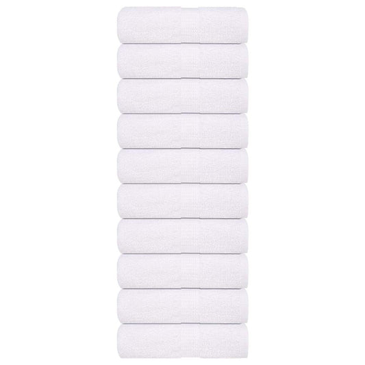 Gästetücher FROGN 10 Stk. Weiß 30x50 cm 360 g/m²
