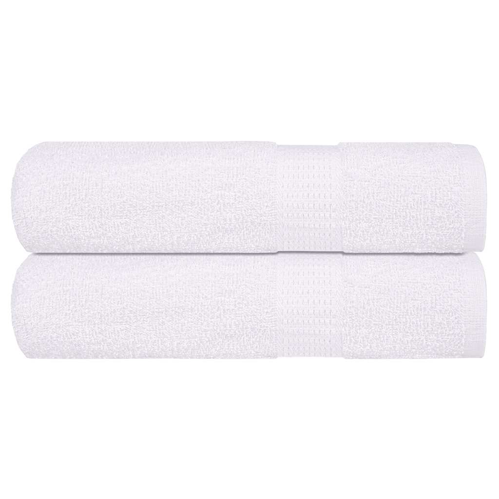 Serviettes FROGN 2 pces Blanc 50x100 cm 360 g/m²