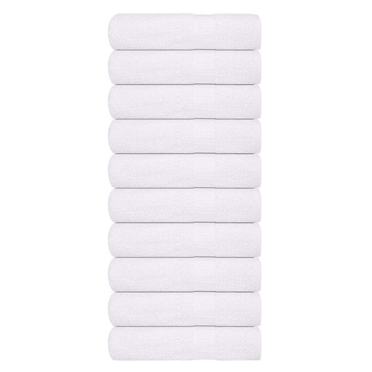 Towels FROGN 10 pcs White 50x100 cm 360 g/m²