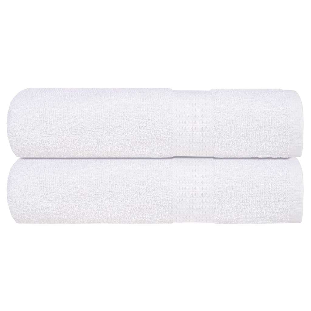 Serviettes de douche FROGN 2 p. blanc 70x140 cm 360 g/m²