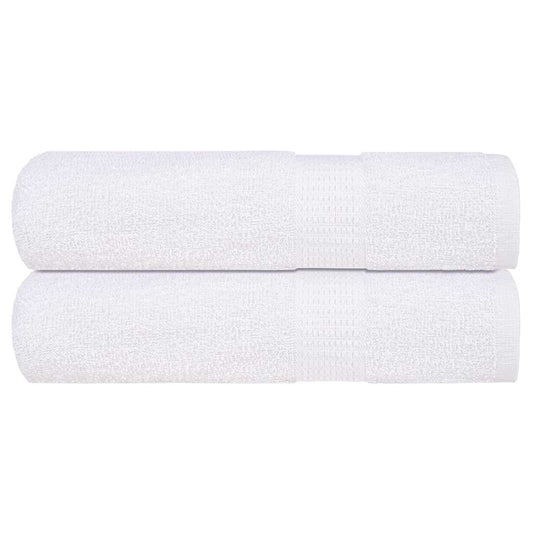 Bath sheets FROGN 2 pcs White 70x140 cm 360 g/m²