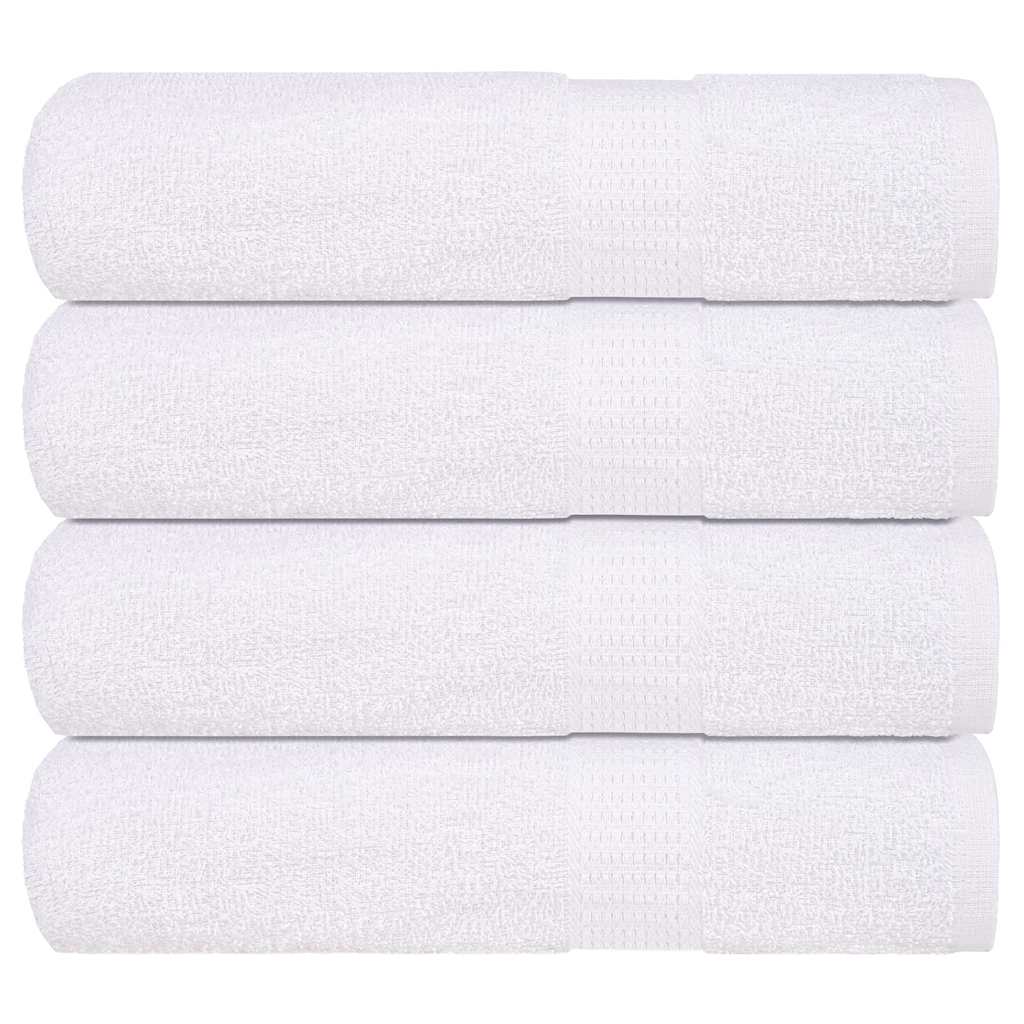 Serviettes de douche FROGN 4 p. Blanc 70x140 cm 360 g/m²