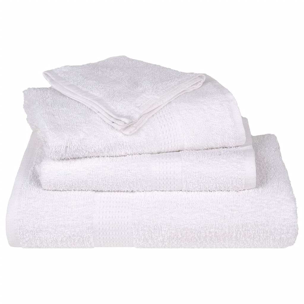 Duschtücher FROGN 25 Stk. Weiß 70x140 cm 360 g/m²