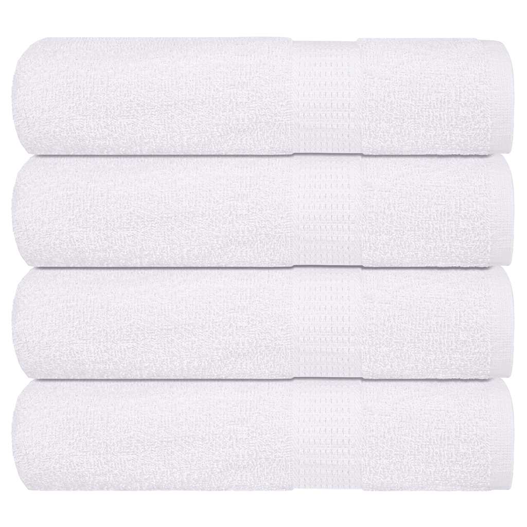 Frogn Bath Towels 4 pcs. White 100x150 cm 360 g/m²