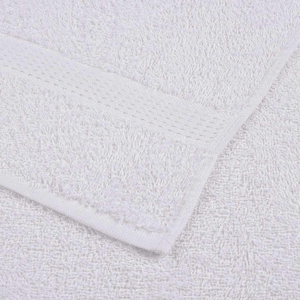 Frogn Bath Towels 4 pcs. White 100x150 cm 360 g/m²