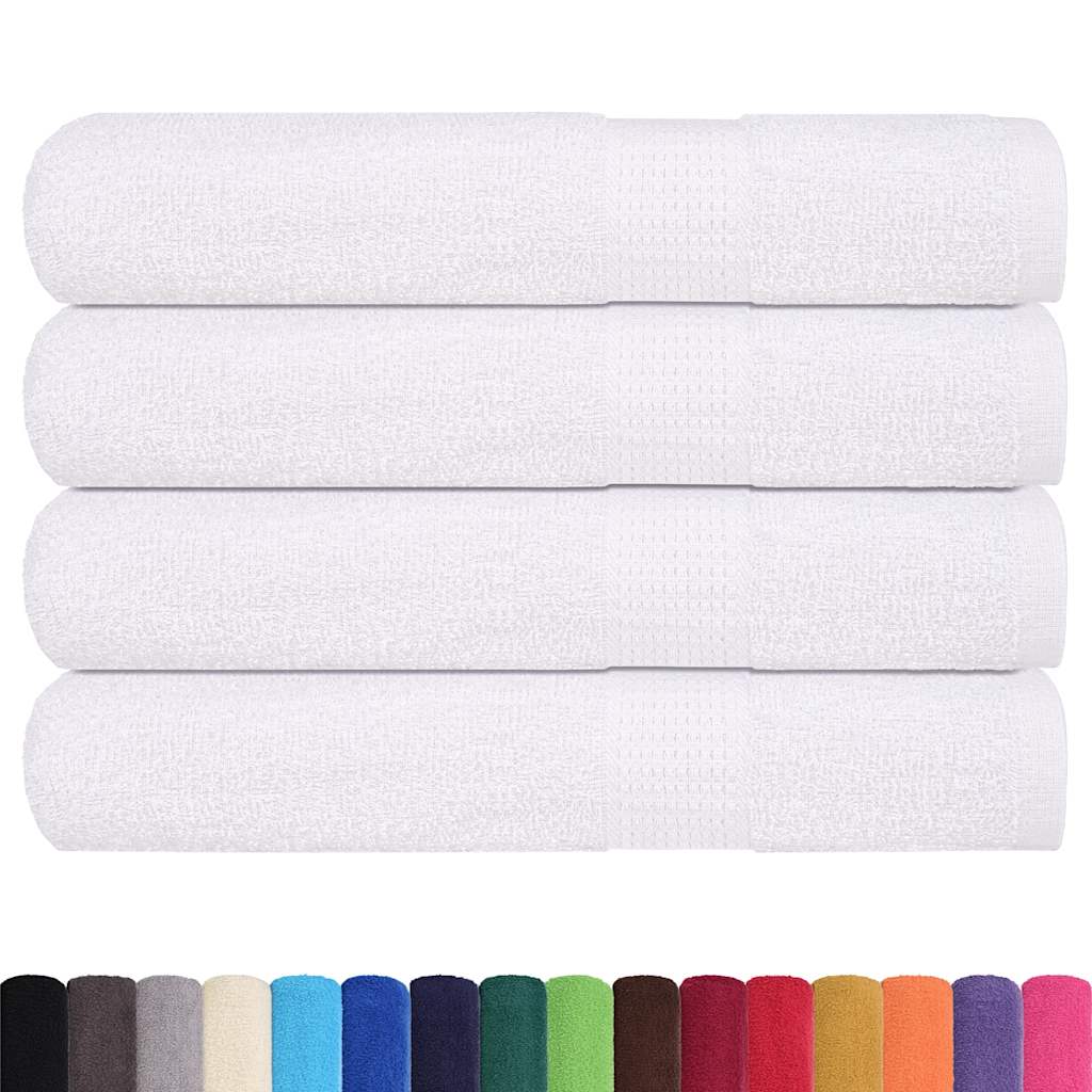 Sauna Towels FROGN 4 pcs. White 80x200 cm 360 g/m²
