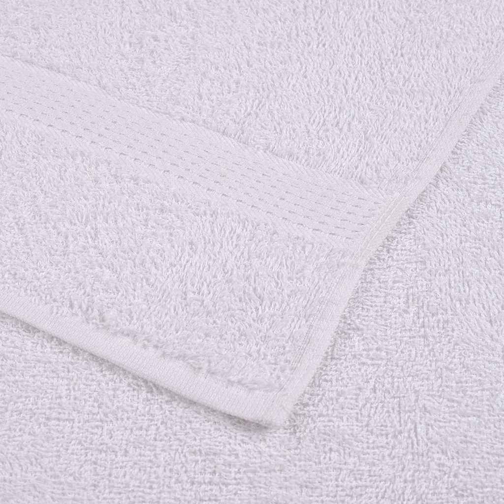 Sauna Towels FROGN 4 pcs. White 80x200 cm 360 g/m²