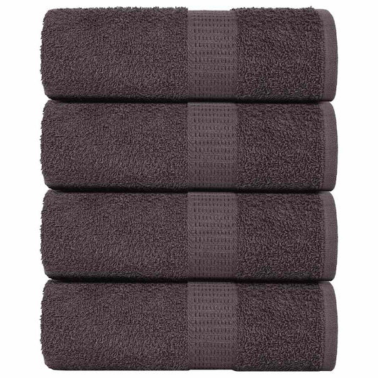 Waschlappen FROGN 4 Stk. Anthrazit 15x21 cm 360 g/m²