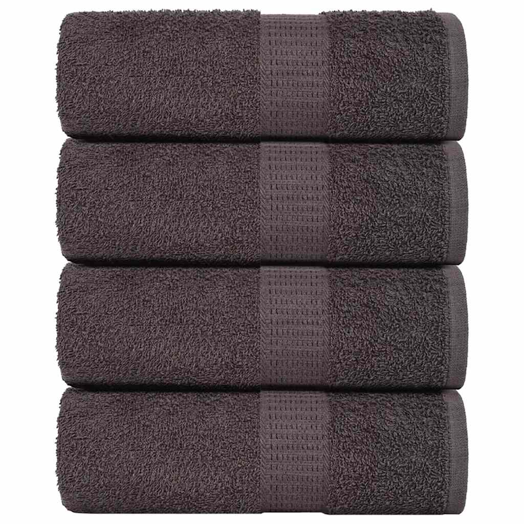 Waschtücher FROGN 4 Stk. Anthrazit 30x30 cm 360 g/m²