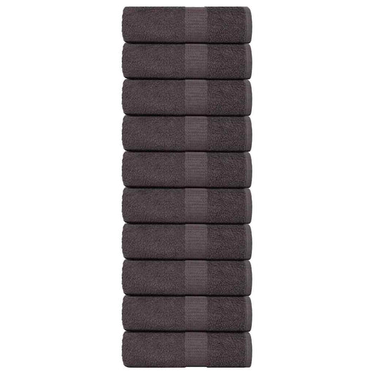 Waschtücher FROGN 10 Stk. Anthrazit 30x30 cm 360 g/m²