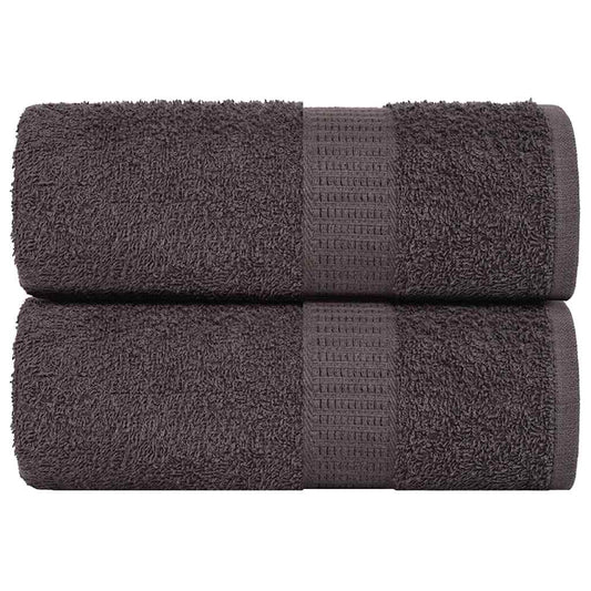 Gästetücher FROGN 2 Stk. Anthrazit 30x50 cm 360 g/m²