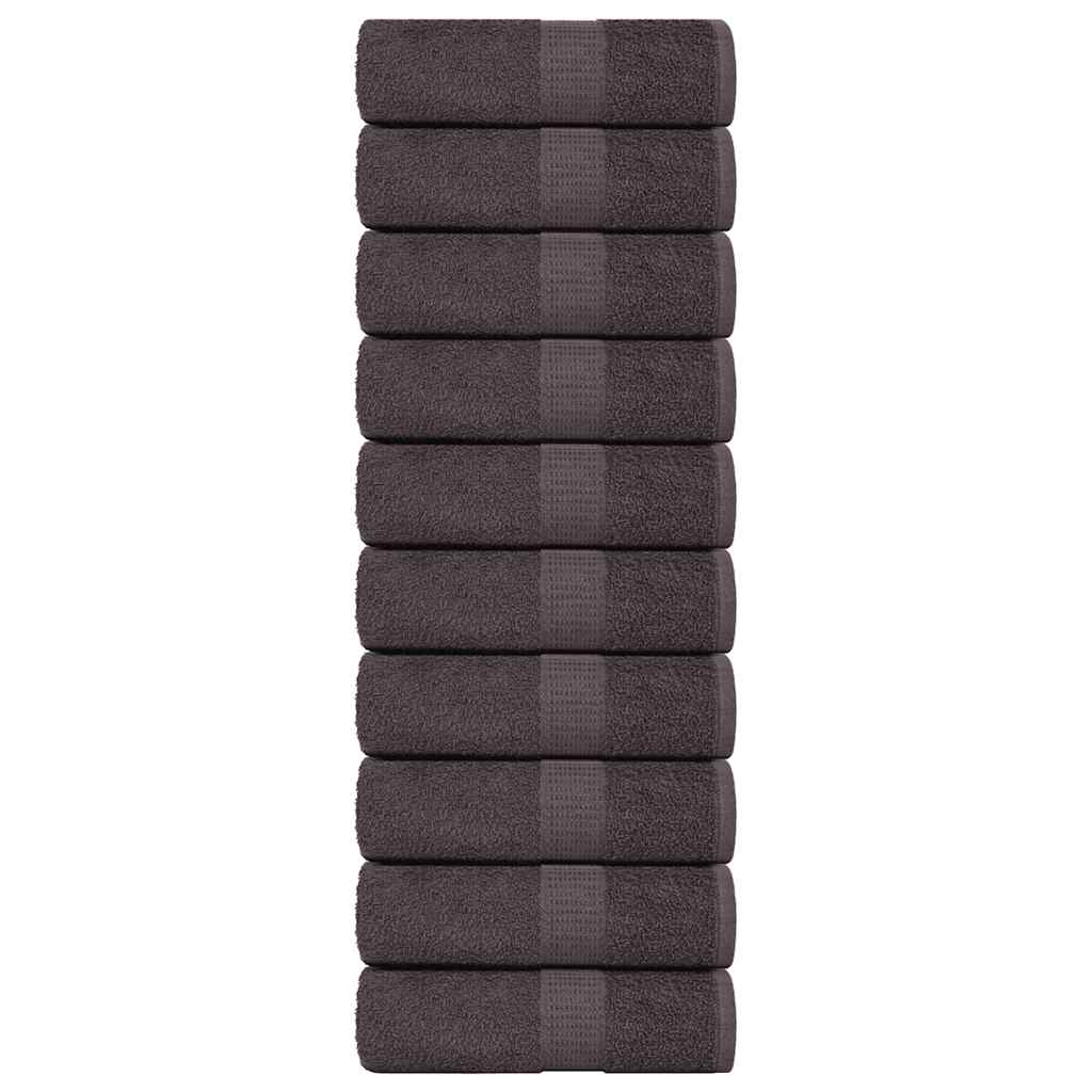 Guest towels FROGN 10 pcs. Anthracite 30x50 cm 360 g/m²