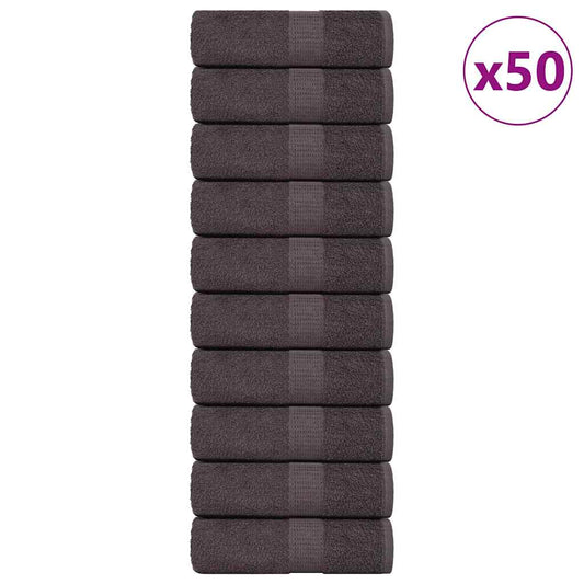 Gästetücher FROGN 50 Stk. Anthrazit 30x50 cm 360 g/m²