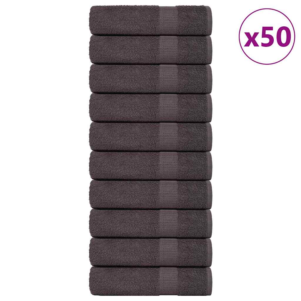 Handtücher FROGN 50 Stk. Anthrazit 50x100 cm 360 g/m²