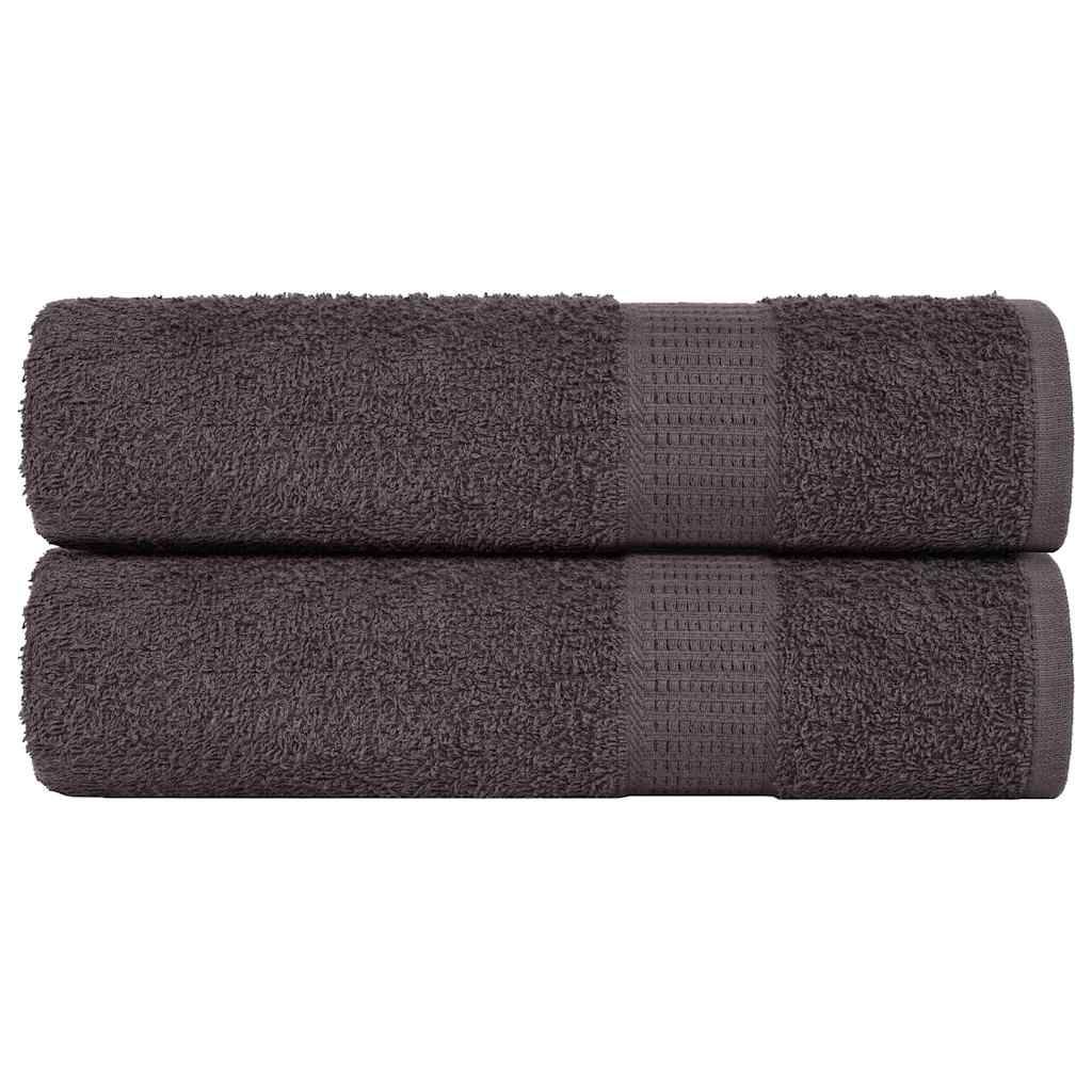 Bath towels FROGN 2 pcs. Anthracite 70x140 cm 360 g/m²