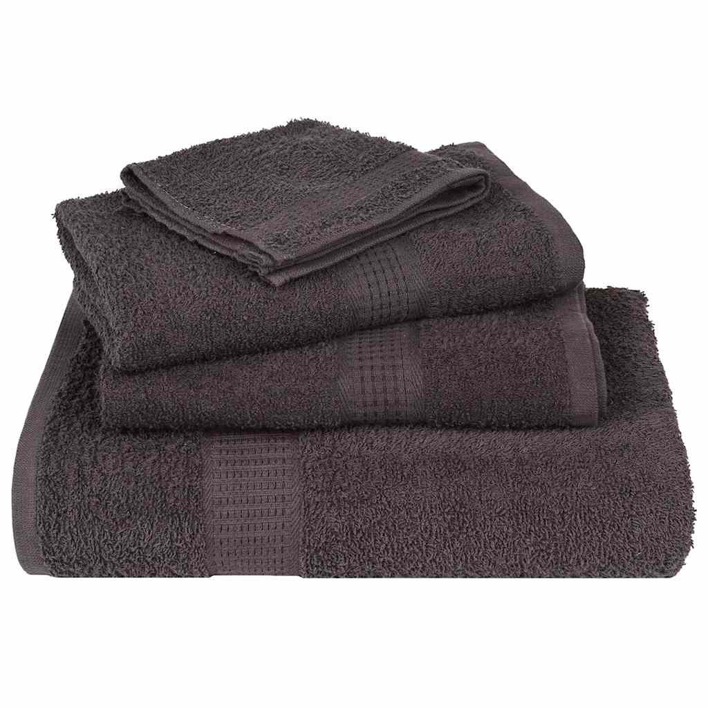Bath towels FROGN 2 pcs. Anthracite 70x140 cm 360 g/m²