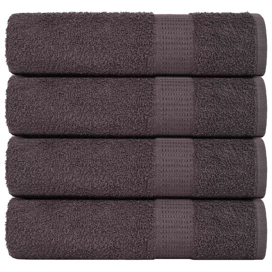 Duschtücher FROGN 4 Stk. Anthrazit 70x140 cm 360 g/m²