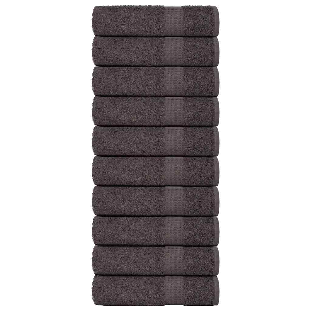 Duschtücher FROGN 10 Stk. Anthrazit 70x140 cm 360 g/m²