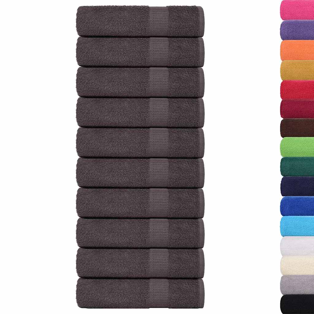 Duschtücher FROGN 10 Stk. Anthrazit 70x140 cm 360 g/m²