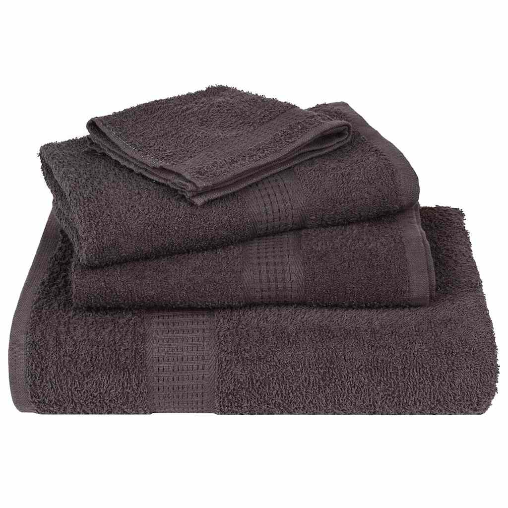 Duschtücher FROGN 10 Stk. Anthrazit 70x140 cm 360 g/m²