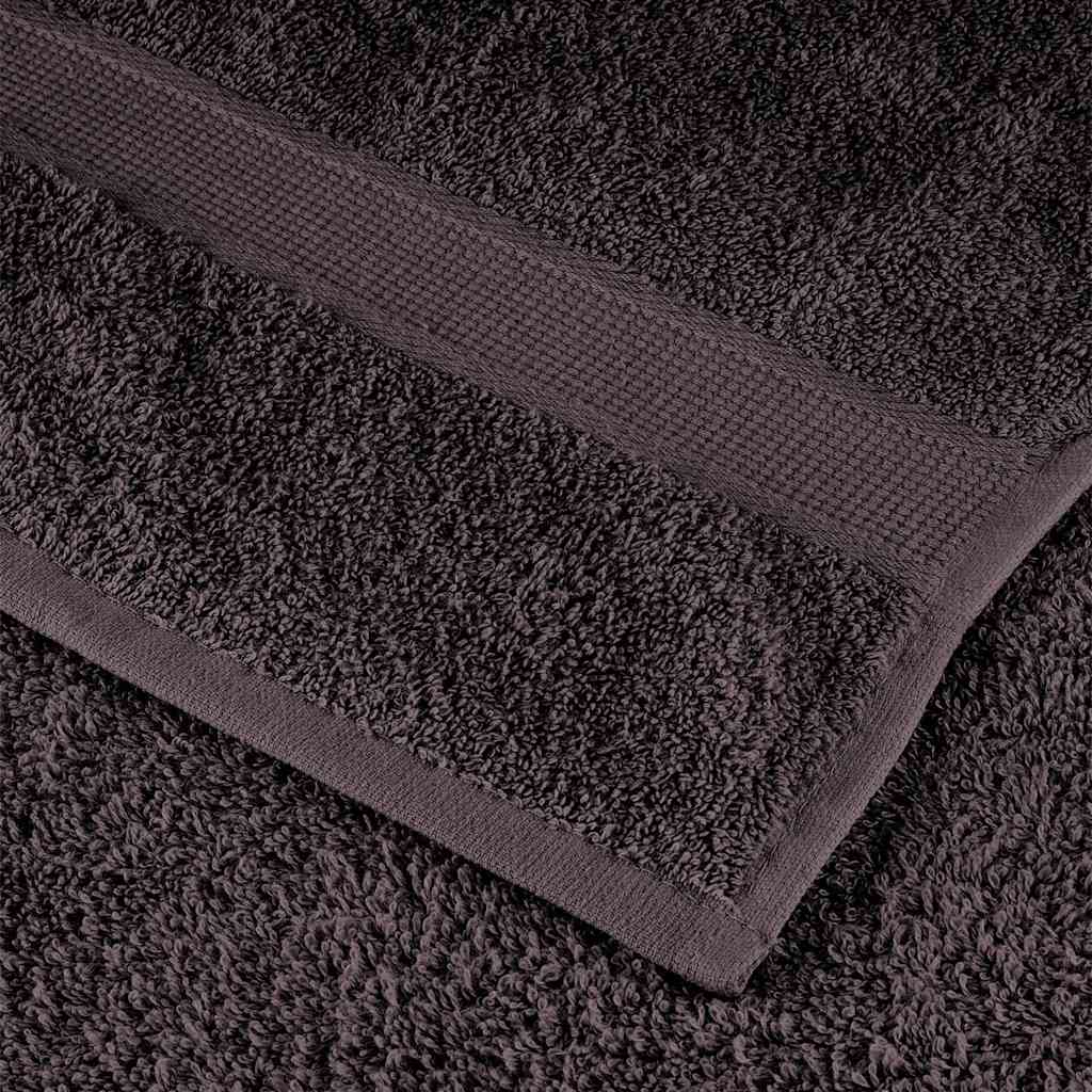 Duschtücher FROGN 10 Stk. Anthrazit 70x140 cm 360 g/m²