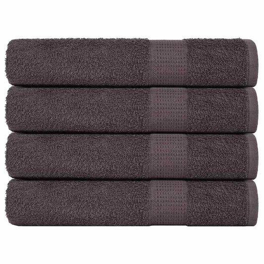 Saunatücher FROGN 4 Stk. Anthrazit 80x200 cm 360 g/m²