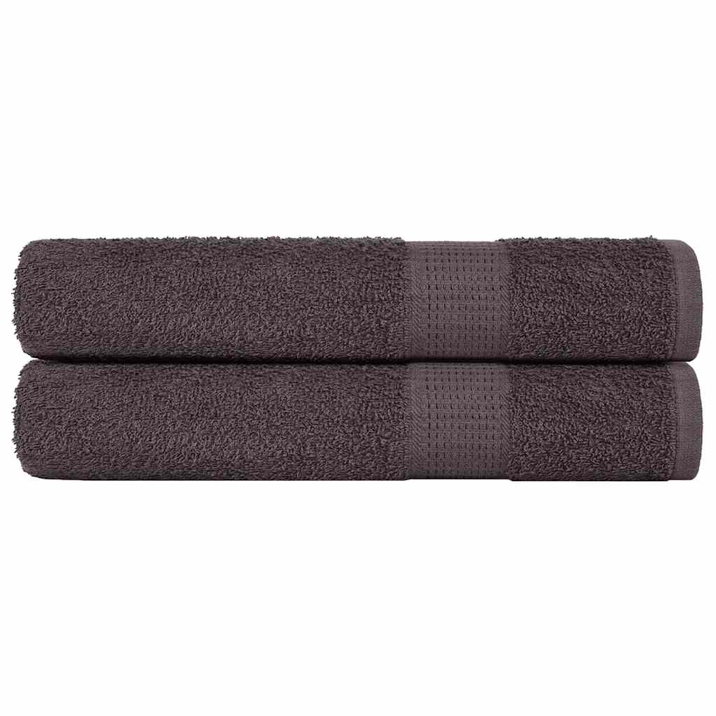 Towels FROGN 2 pcs. Anthracite 100x200 cm 360 g/m²