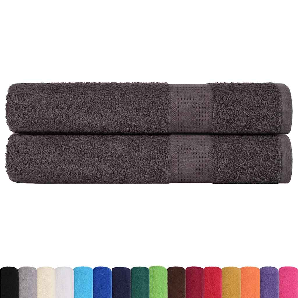 Towels FROGN 2 pcs. Anthracite 100x200 cm 360 g/m²