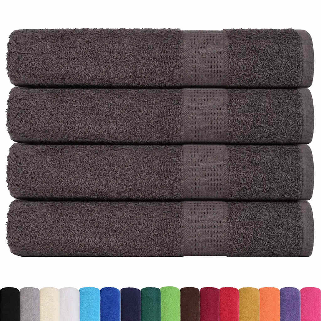 Towels FROGN 4 pcs. Anthracite 100x200 cm 360 gsm