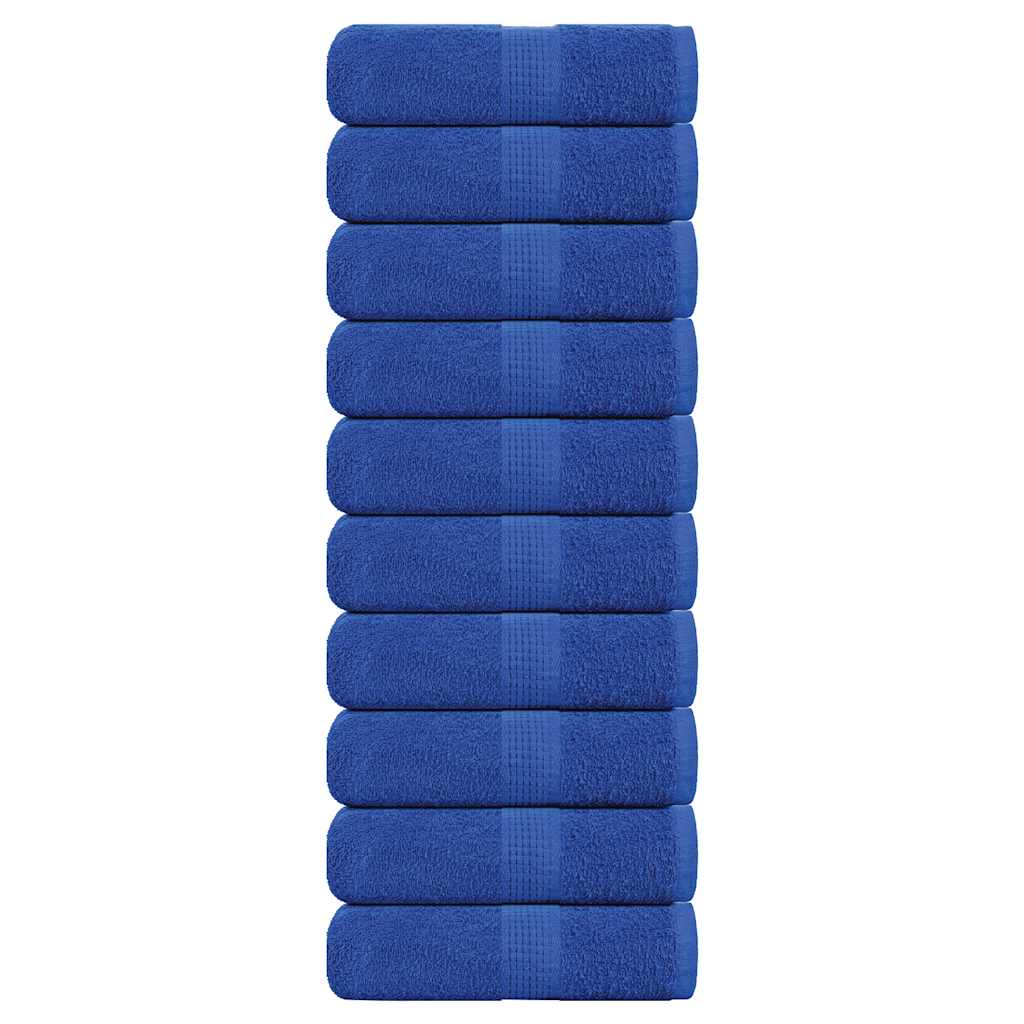 Waschtücher FROGN 10 Stk. Blau 30x30 cm 360 g/m²