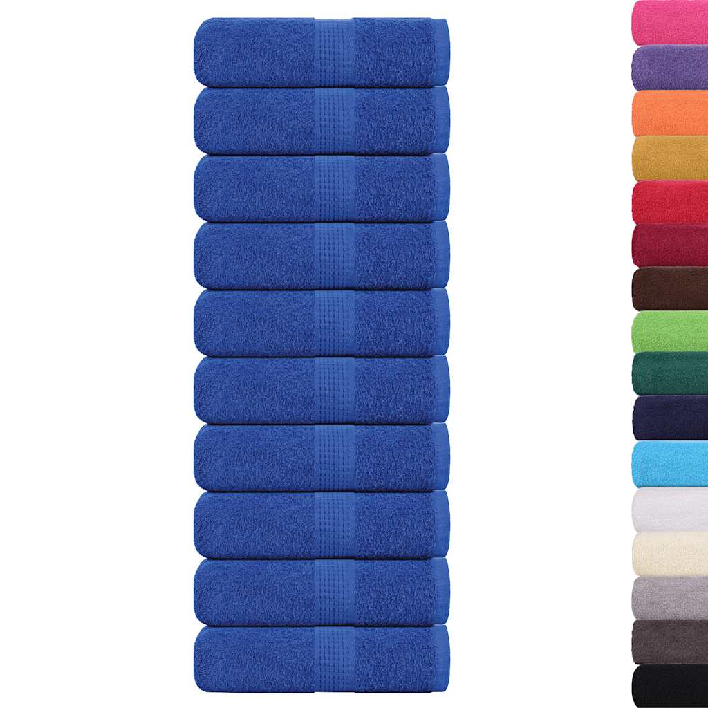 Waschtücher FROGN 10 Stk. Blau 30x30 cm 360 g/m²