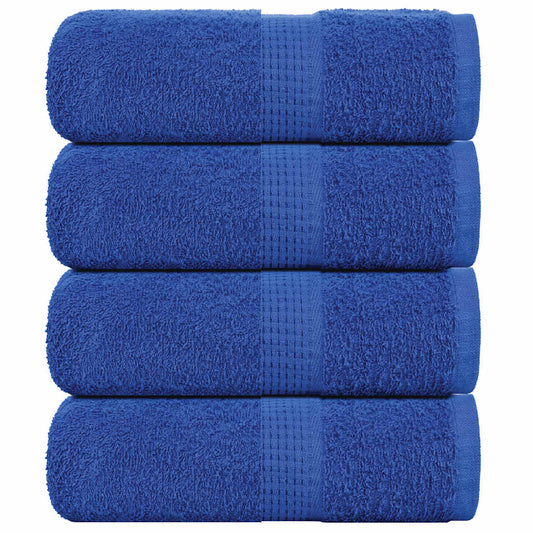 Gästetücher FROGN 4 Stk. Blau 30x50 cm 360 g/m²