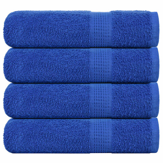 Bath sheets FROGN 4 pcs. Blue 70x140 cm 360 gsm