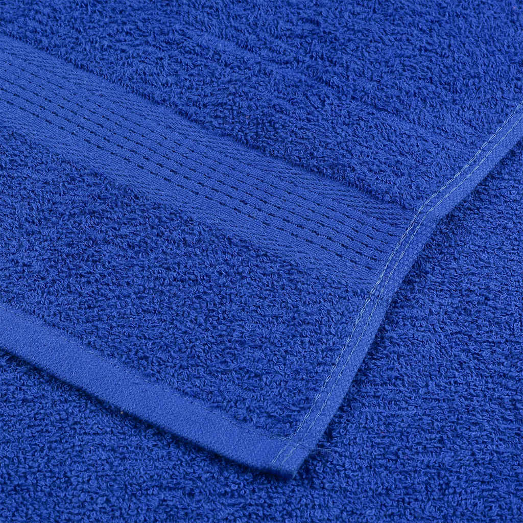 Serviettes de douche FROGN 10 pièces Bleu 70x140 cm 360 g/m²