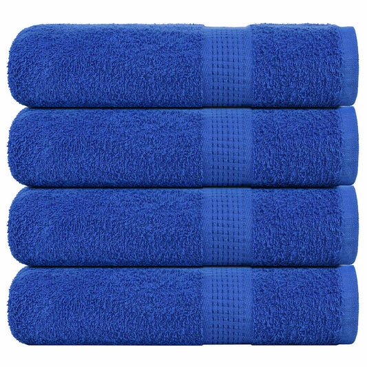 Bath towels FROGN 4 pcs Blue 100x150 cm 360 gsm