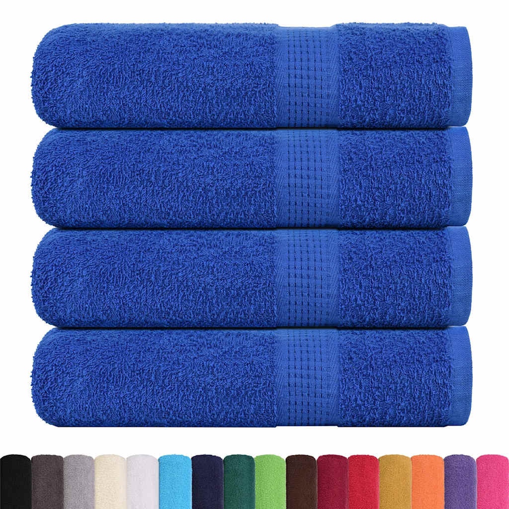 Badetücher FROGN 4 Stk. Blau 100x150 cm 360 g/m²