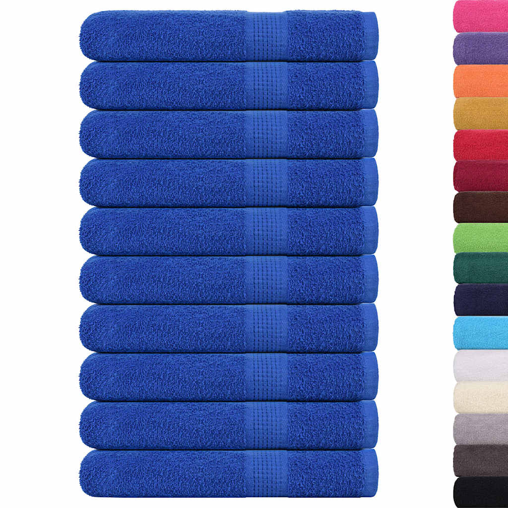 Saunatücher FROGN 10 Stk. Blau 80x200 cm 360 g/m²