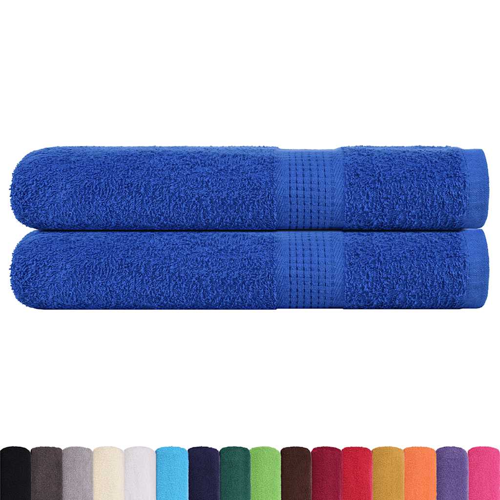 Handtücher FROGN 2 Stk. Blau 100x200 cm 360 g/m²