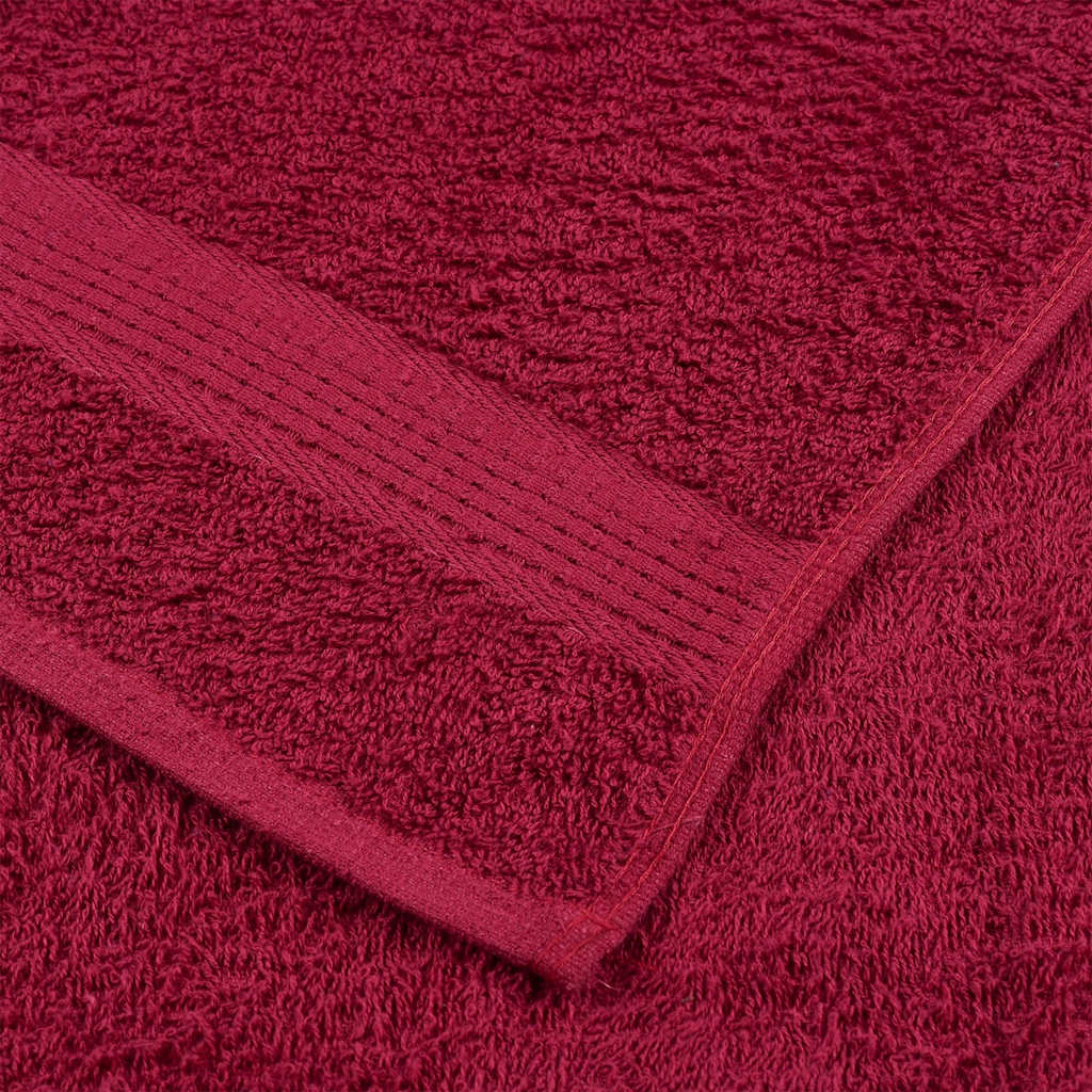 Waschtücher FROGN 10 Stk. Bordeaux 30x30 cm 360 g/m²