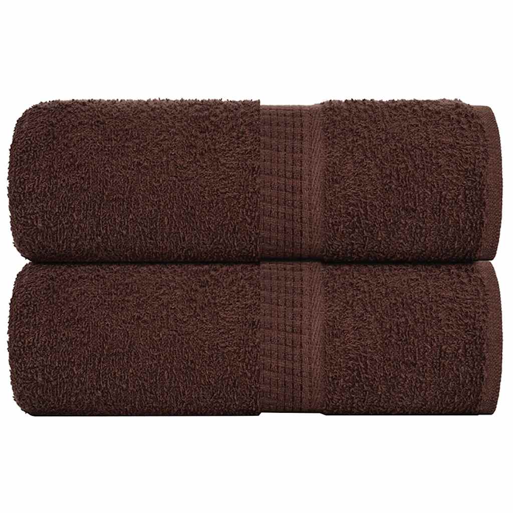 Gants de toilette FROGN 2 pcs. Marron 30x30 cm 360 g/m²