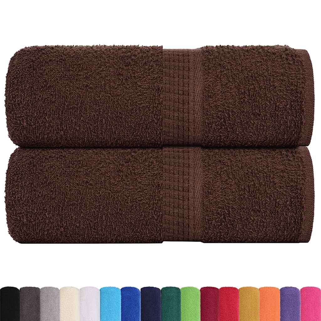 Gants de toilette FROGN 2 pcs. Marron 30x30 cm 360 g/m²