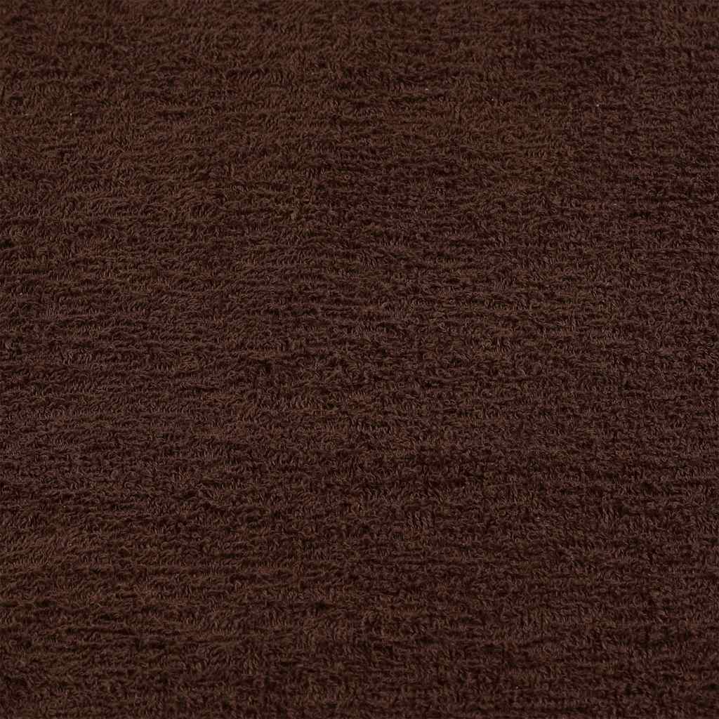 Waschtücher FROGN 10 Stk. Braun 30x30 cm 360 g/m²