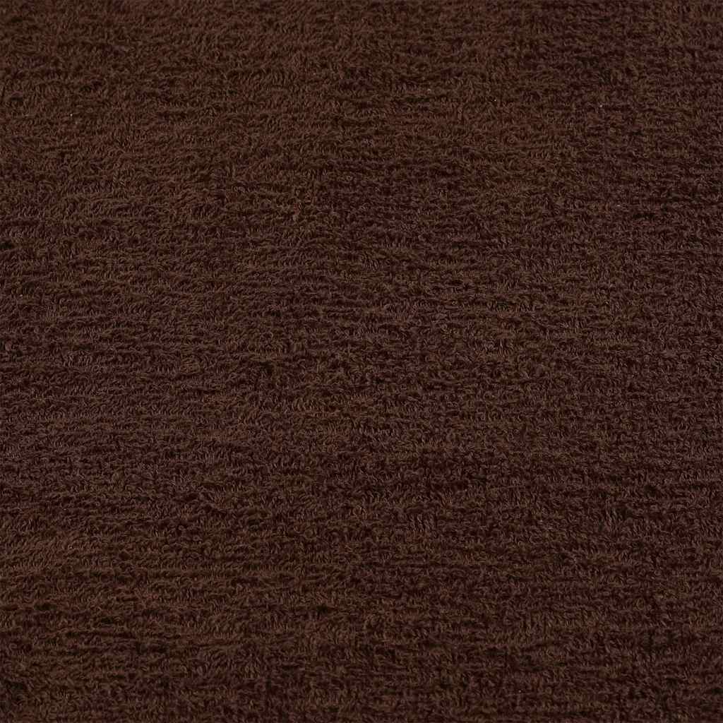 Serviettes de douche FROGN 4 pièces Marron 70x140 cm 360 g/m²