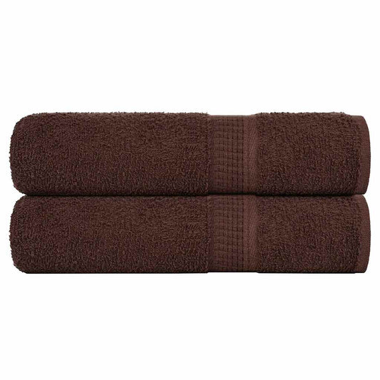 Bath towels FROGN 2 pcs. Brown 100x150 cm 360 g/m²