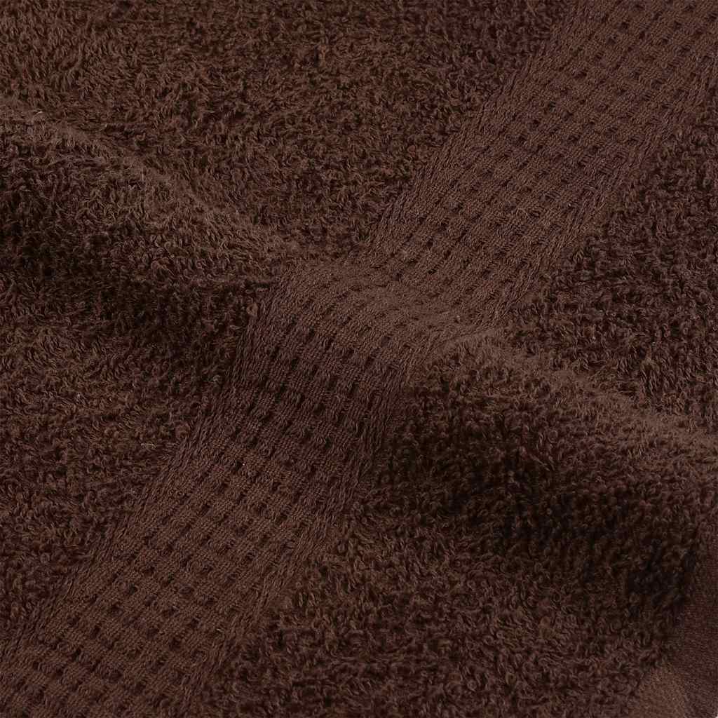 Serviettes FROGN 2 pces Marron 100x200 cm 360 g/m²