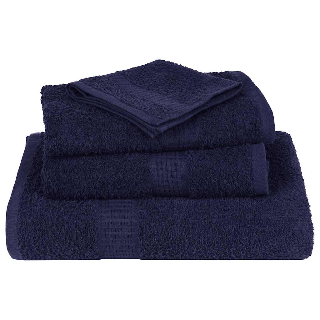 Handtücher FROGN 10 Stk. Marineblau 50x100 cm 360 g/m²