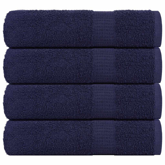 Duschtücher FROGN 4 Stk. Marineblau 70x140 cm 360 g/m²