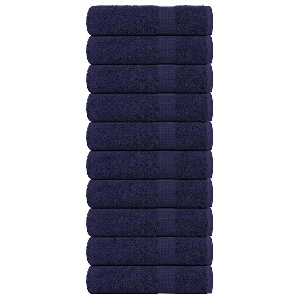 Duschtücher FROGN 10 Stk. Marineblau 70x140 cm 360 g/m²