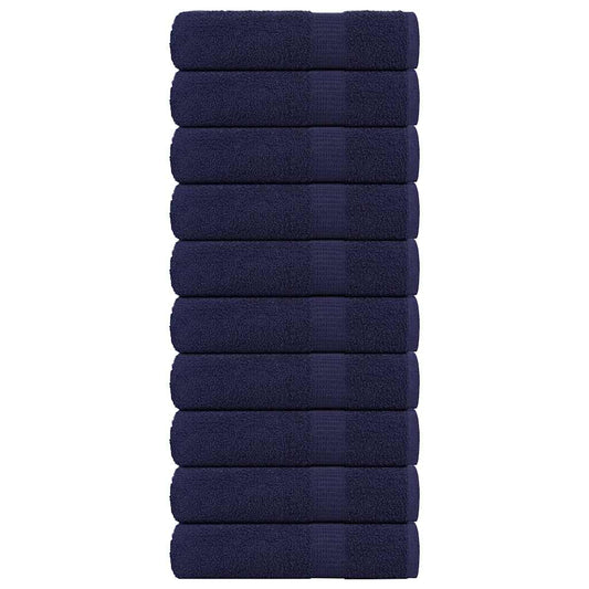 Duschtücher FROGN 10 Stk. Marineblau 70x140 cm 360 g/m²